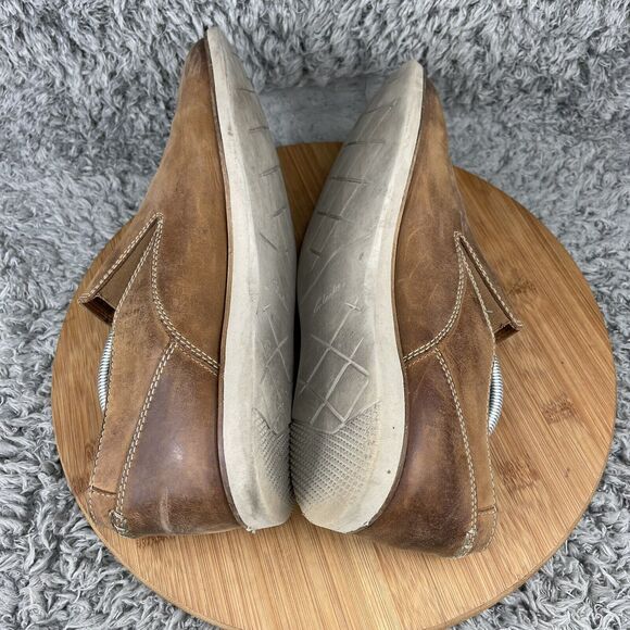 Clarks Leather Slip On Loafers Shoes Men's 11.5 M - Picture 5 of 9